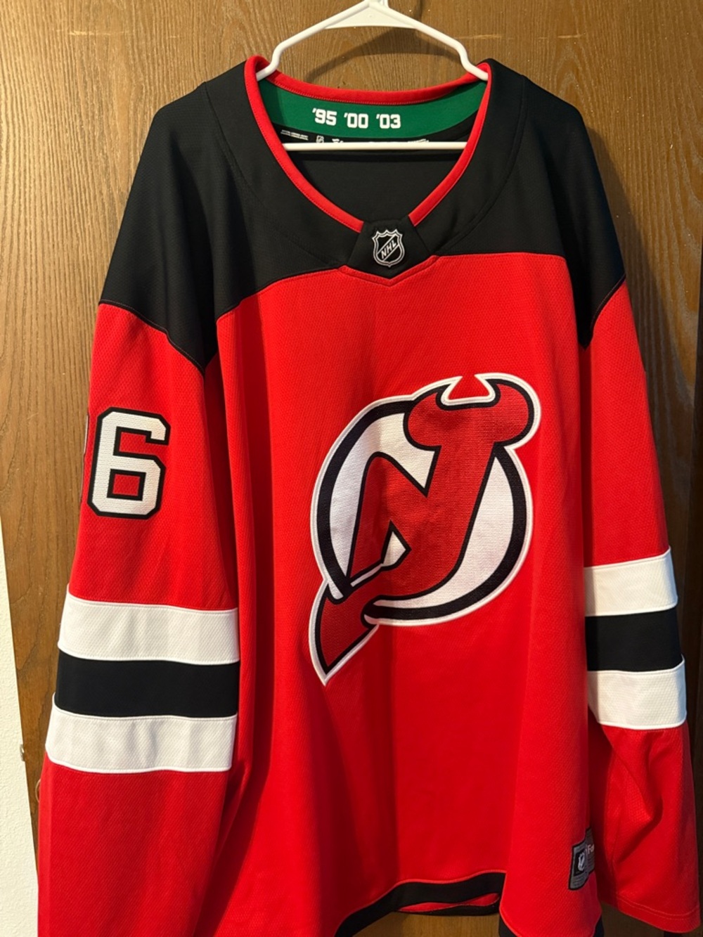 NHL Jack Hughes Men’s Jersey
